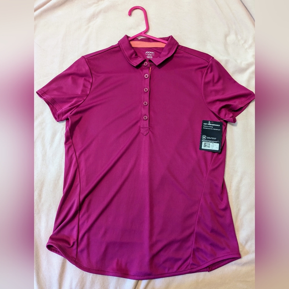 Jockey Women's Golf Polo NWT